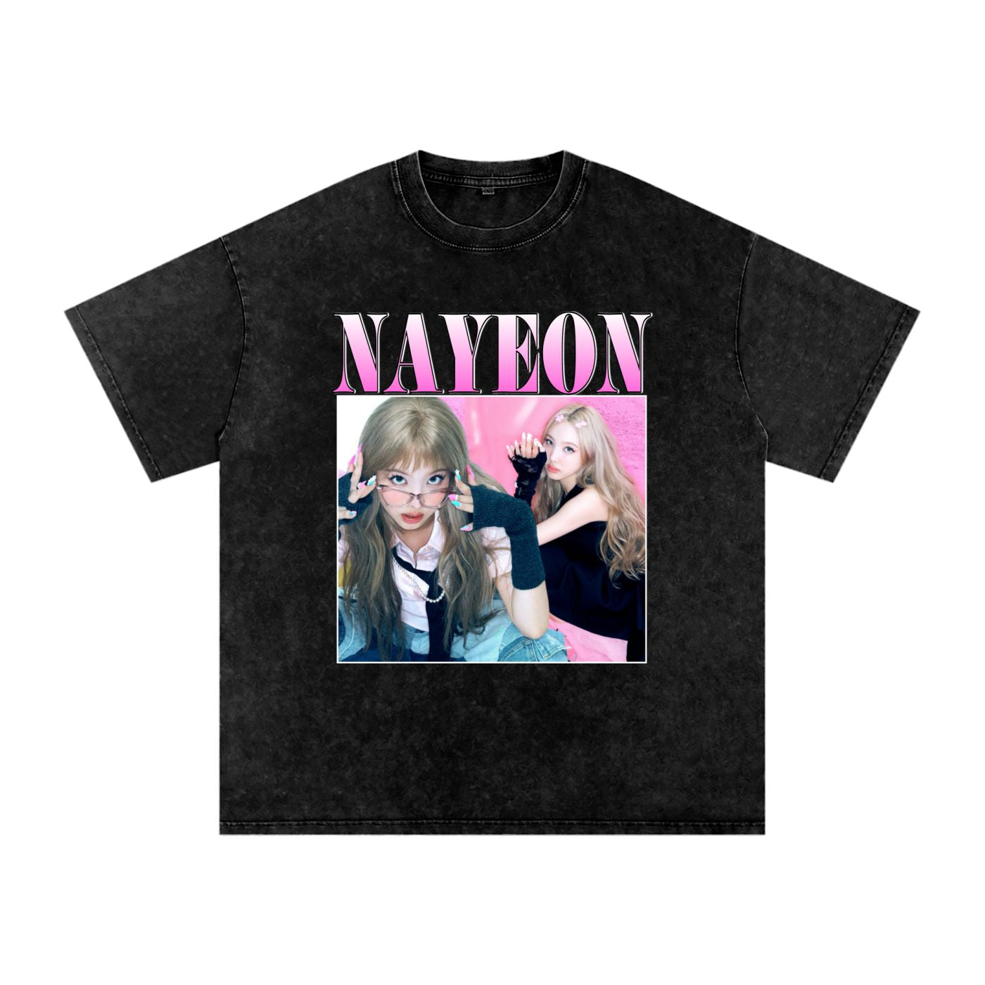 Nayeon TWICE Graphic Tee – Cute & Bold K-Pop Fashion Statement - Calzy Studios