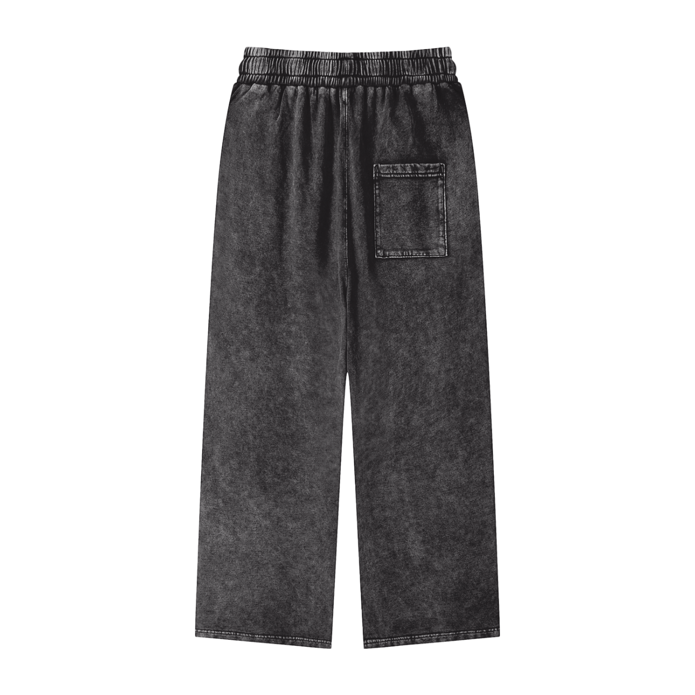 Acid Wash Straight Leg Pants - Calzy Studios