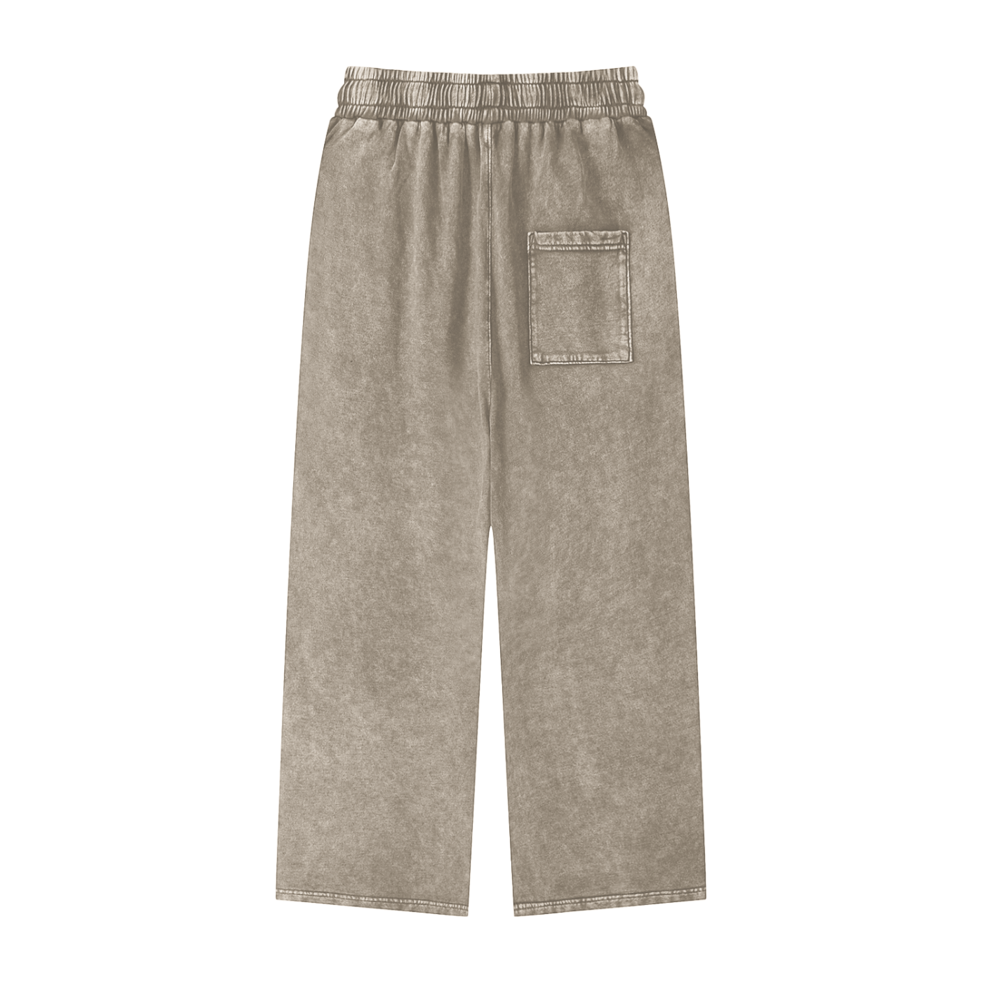 Acid Wash Straight Leg Pants - Calzy Studios