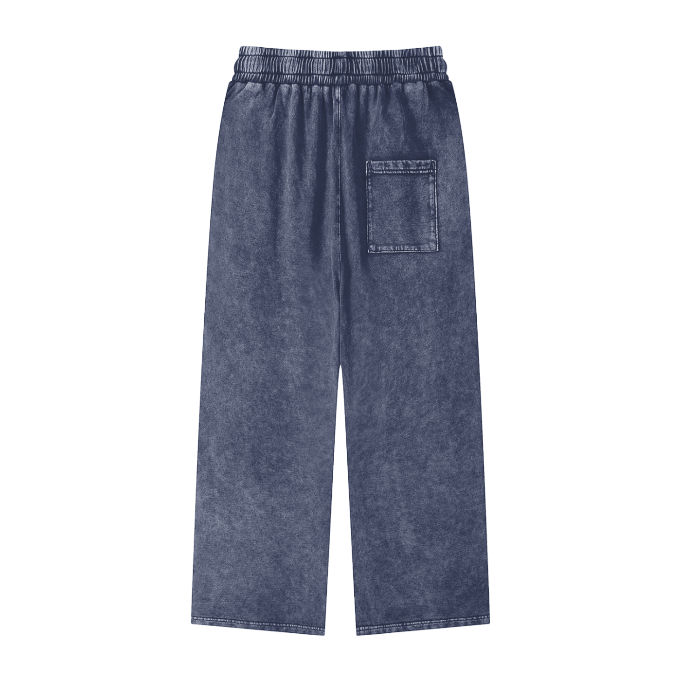 Acid Wash Straight Leg Pants - Calzy Studios