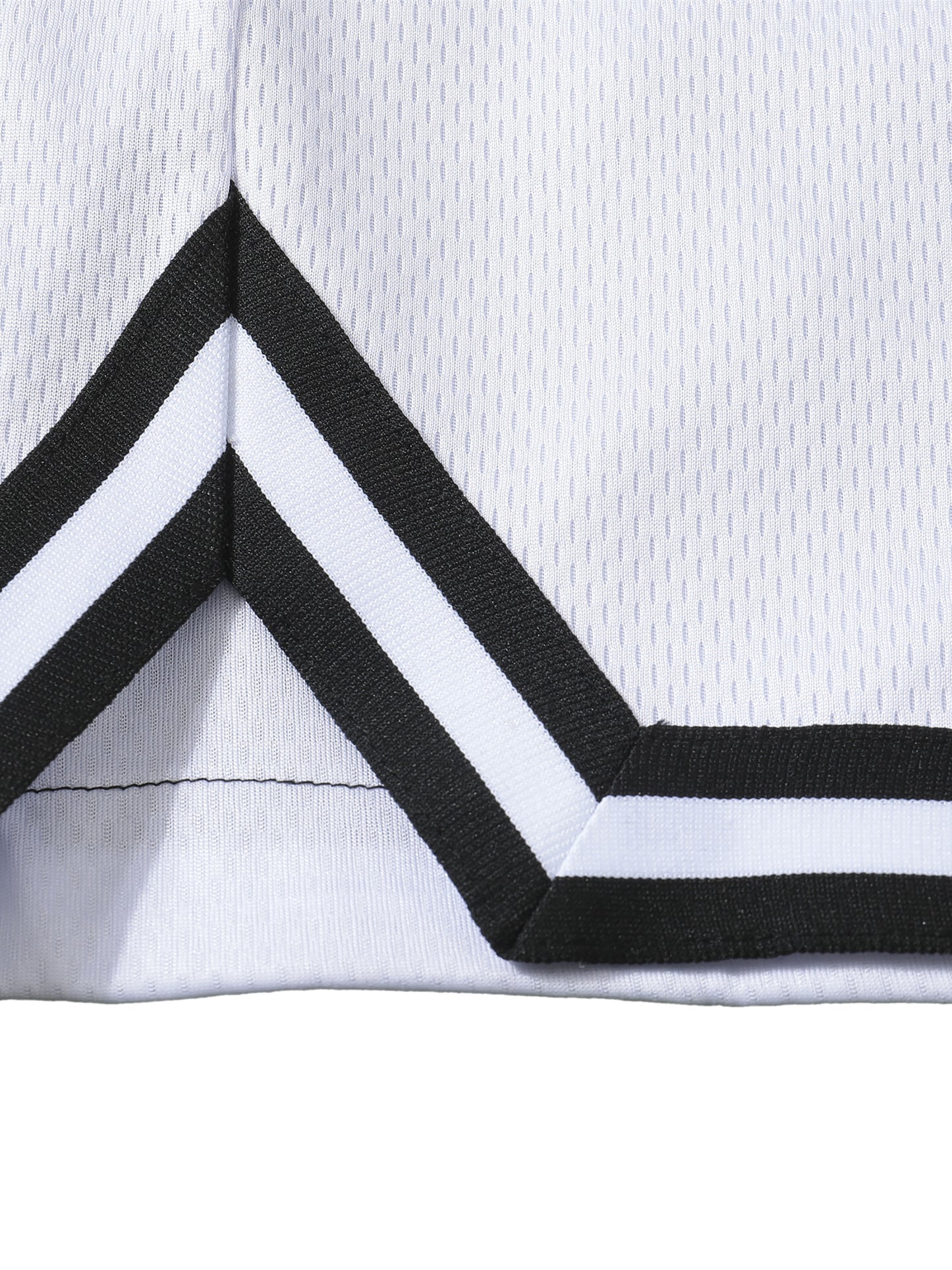 Classic Stripe Trim Basketball Shorts - Calzy Studios