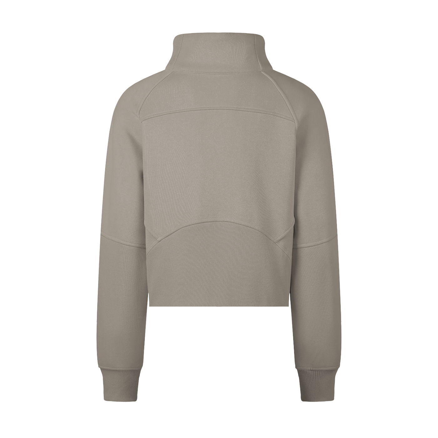 Cropped Half-Zip Sweatshirt - Calzy Studios