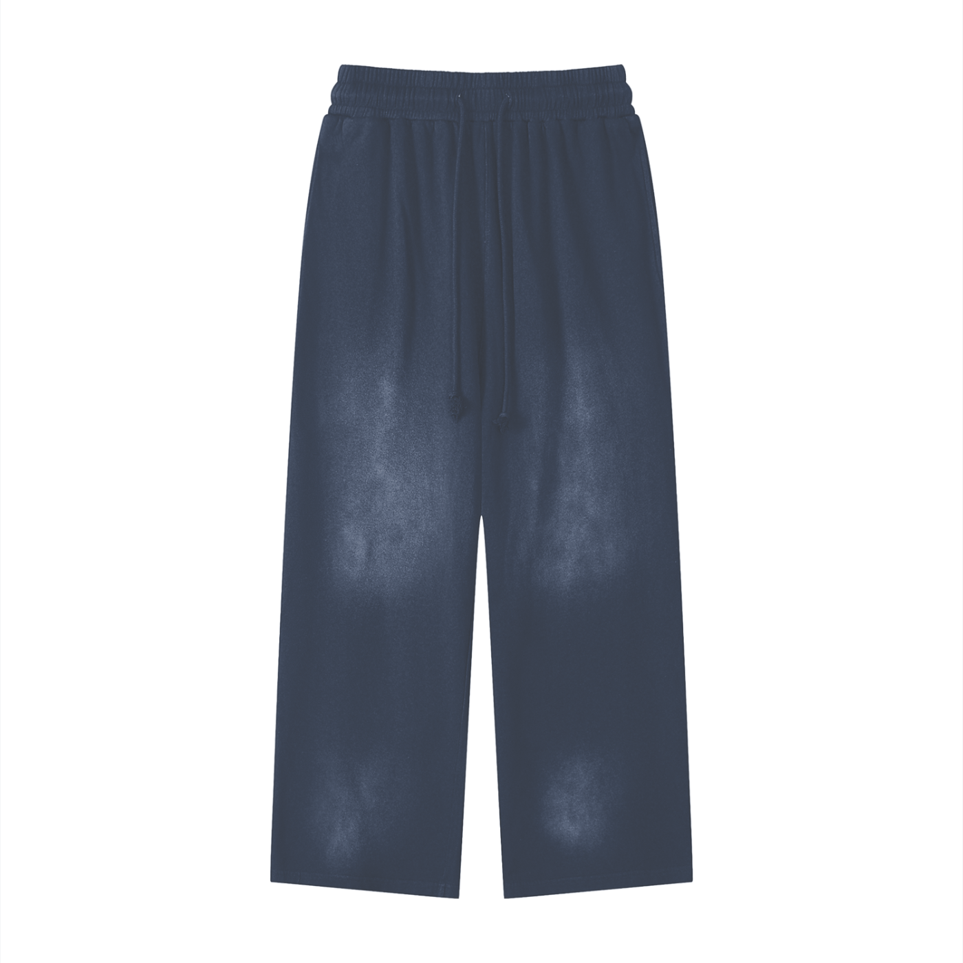 Effortless Athleisure Pure Cotton Handcrafted Monkey Wash Loose fit Sweatpants - Calzy Studios