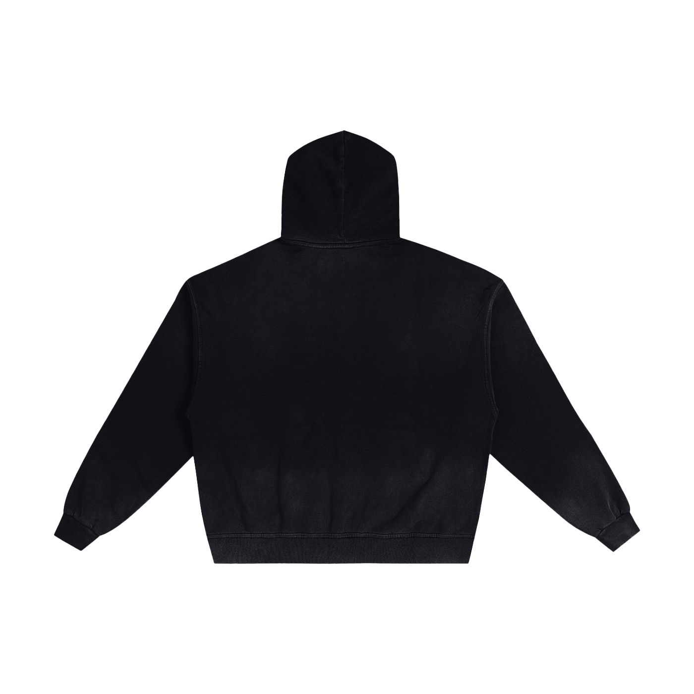 Hand-Frayed Sunfade Zip Hoodie - Calzy Studios