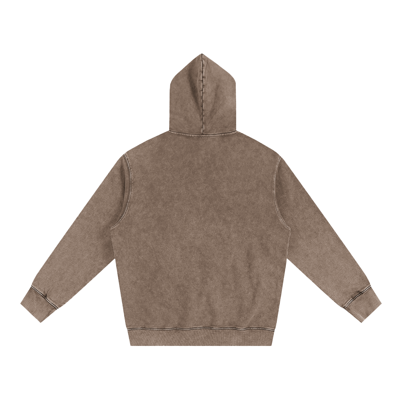 Heavyweight Pure Cotton Classic Snow Washed Hoodie - Calzy Studios