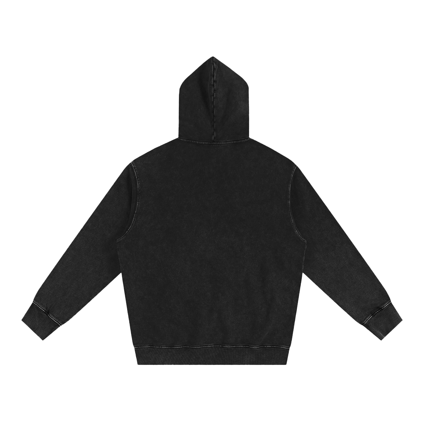 Heavyweight Pure Cotton Classic Snow Washed Hoodie - Calzy Studios