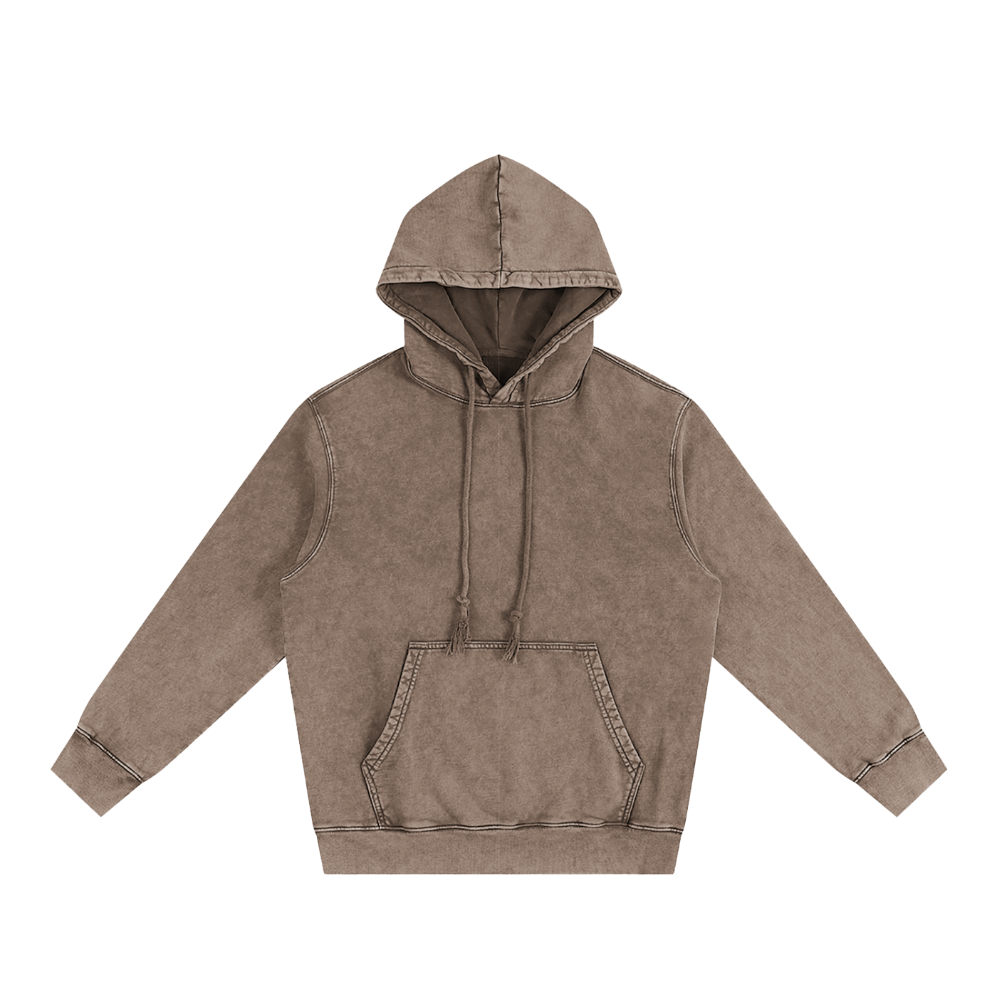Heavyweight Pure Cotton Classic Snow Washed Hoodie - Calzy Studios