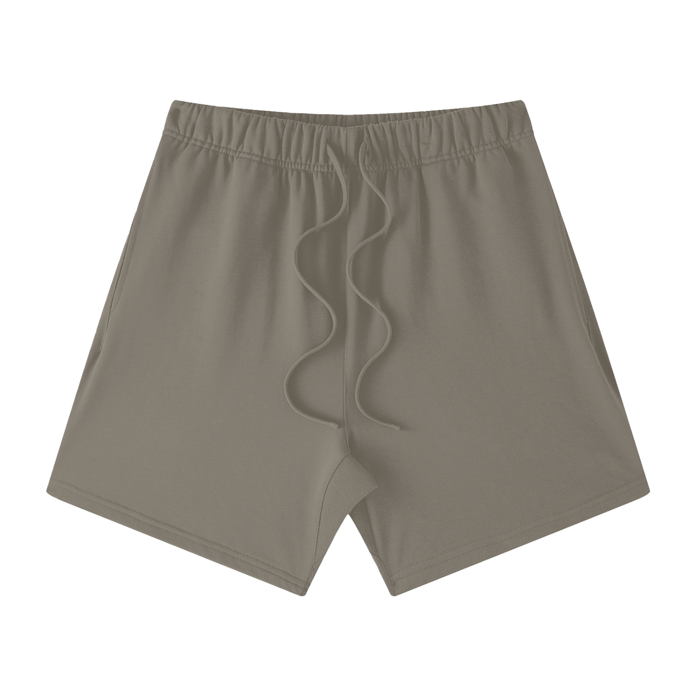 Streetwear Unisex Heavyweight Earth Tone Loose Fit FOG 100% Cotton Shorts - Calzy Studios