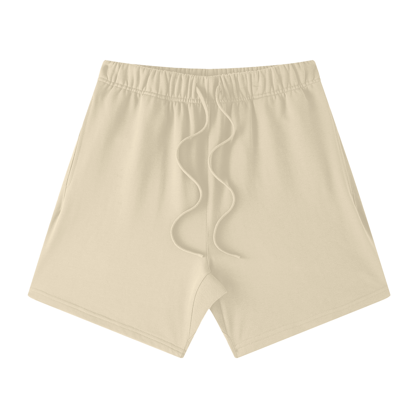 Streetwear Unisex Heavyweight Earth Tone Loose Fit FOG 100% Cotton Shorts - Calzy Studios