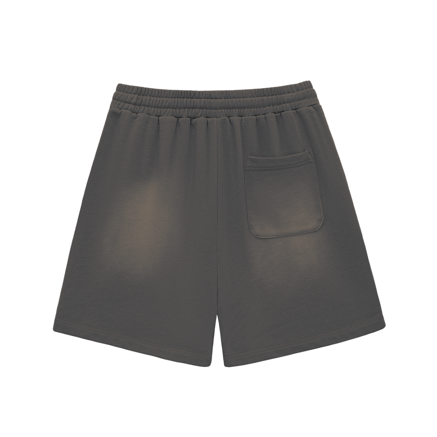 Sun Fade Raw Edge Cotton Shorts - Calzy Studios