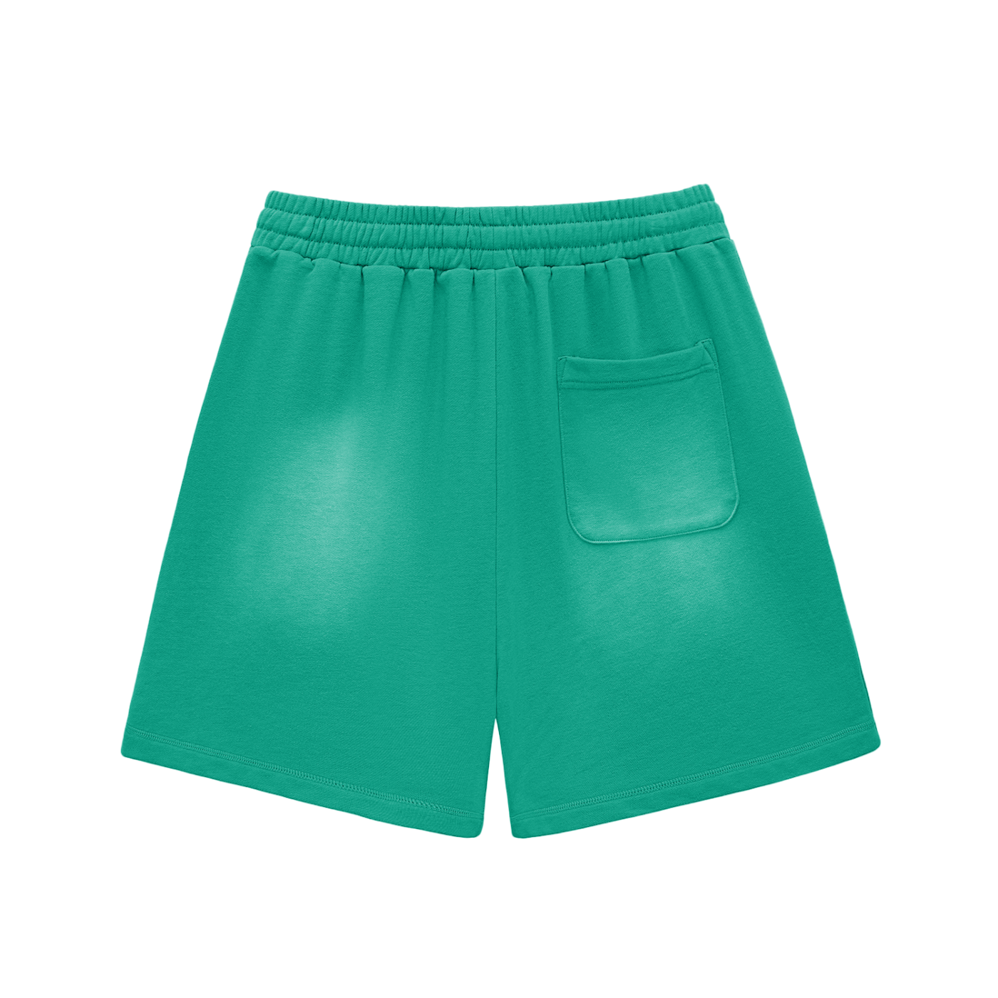 Sun Fade Raw Edge Cotton Shorts - Calzy Studios