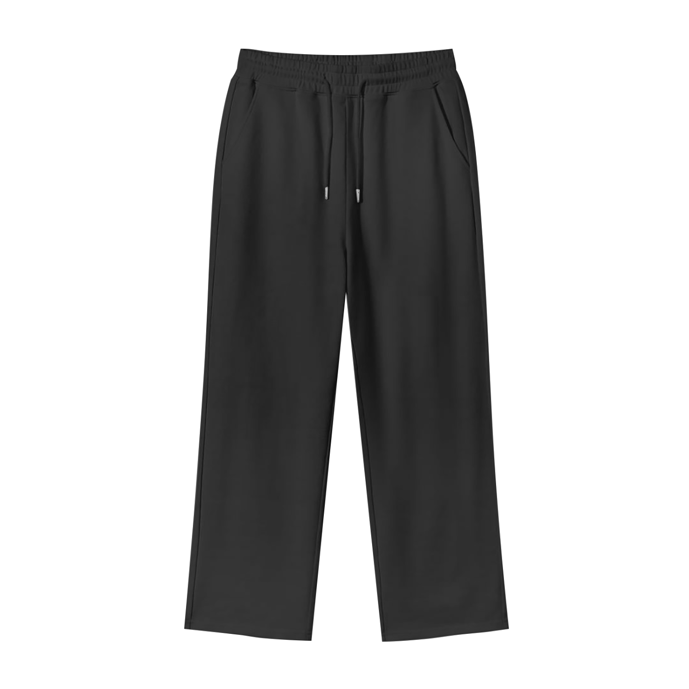 Unisex 100% Cotton Fleece Straight Wide Leg Jogger - Calzy Studios