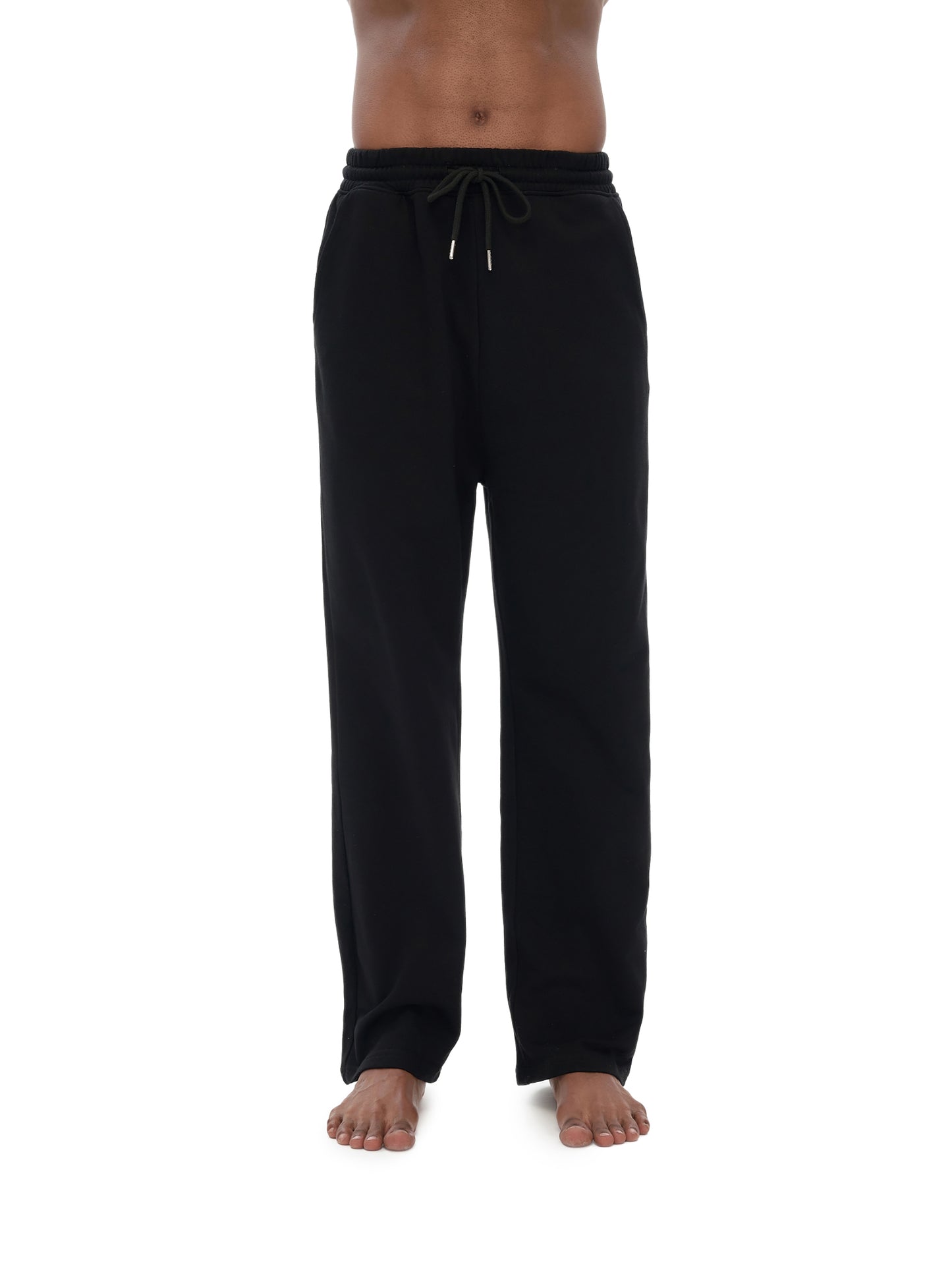 Unisex 100% Cotton Fleece Straight Wide Leg Jogger - Calzy Studios