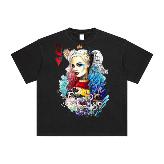 🃏 Queen of Chaos Tee 🃏 - Calzy Studios