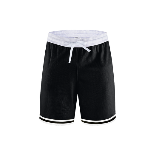 Classic Stripe Trim Basketball Shorts - Calzy Studios