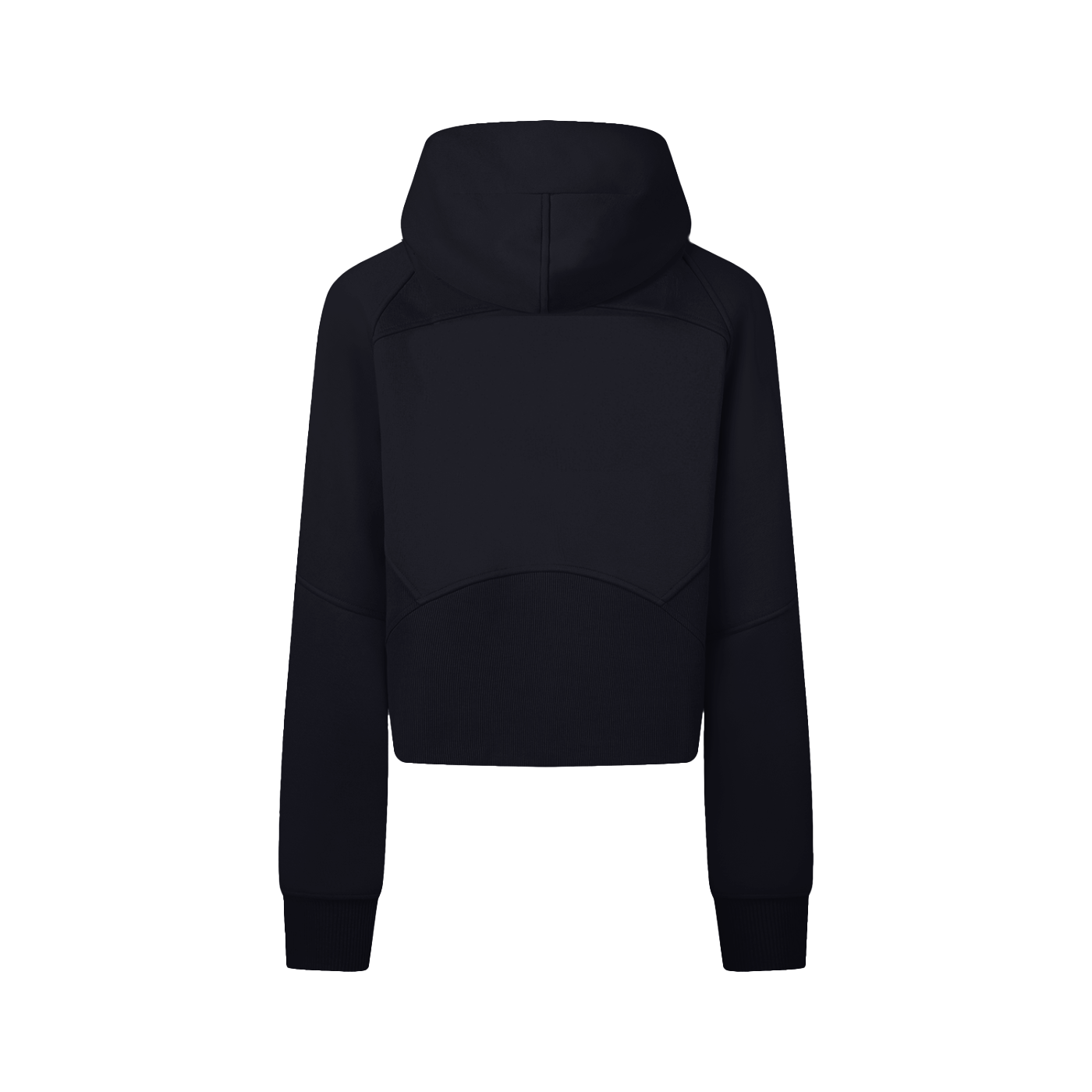 Cropped Zip-Through Hoodie - Calzy Studios