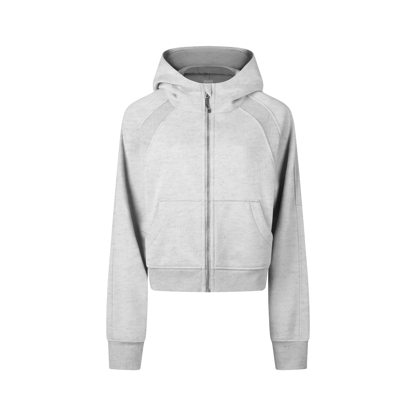 Cropped Zip-Through Hoodie - Calzy Studios