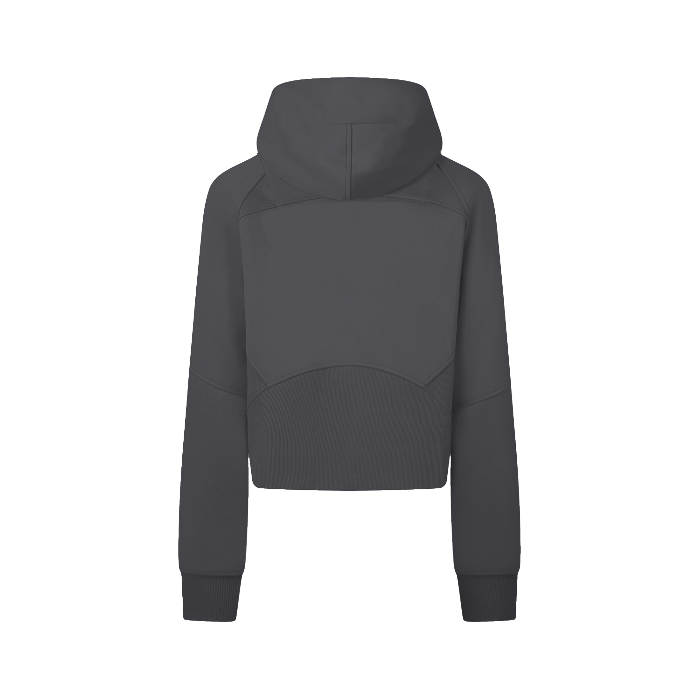 Cropped Zip-Through Hoodie - Calzy Studios