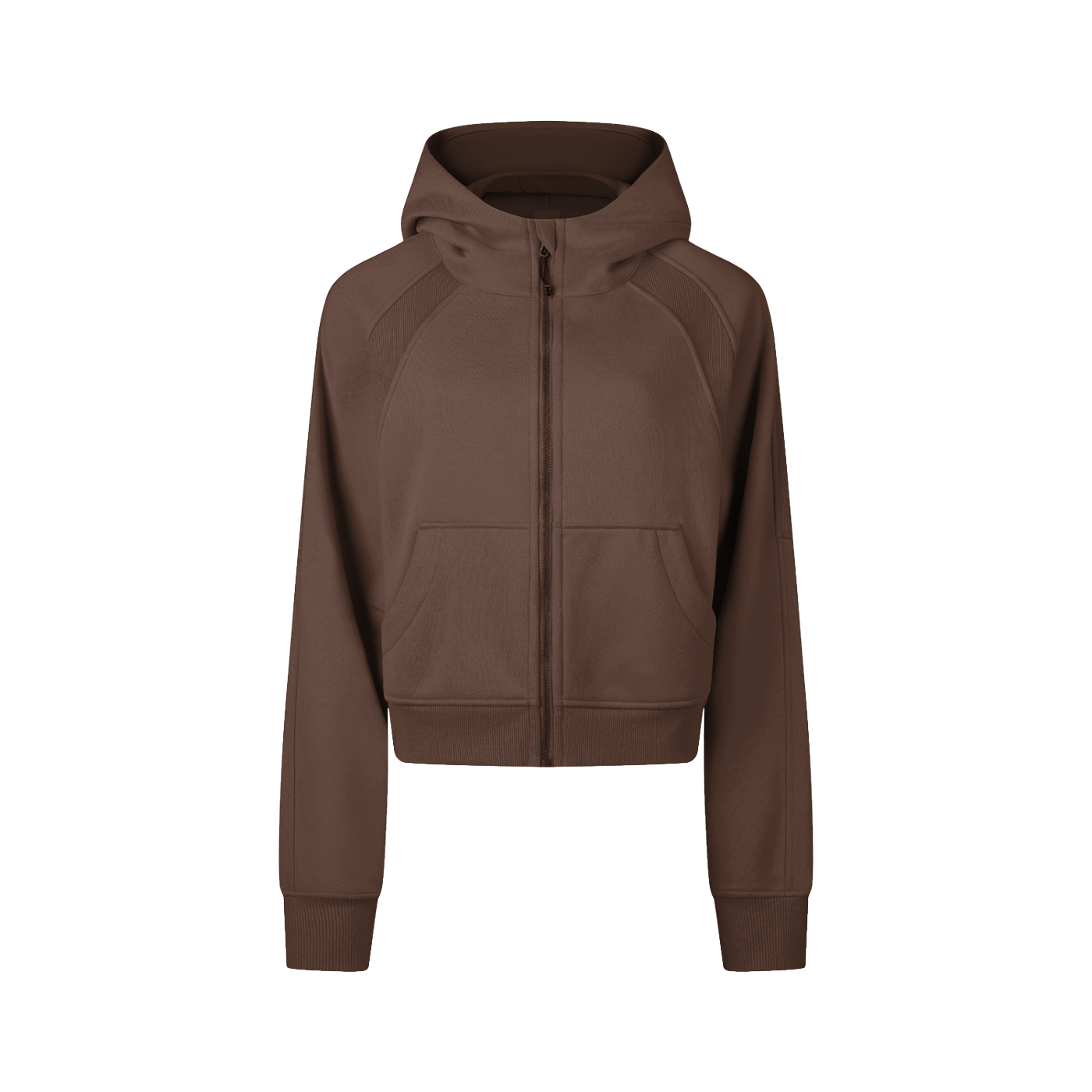 Cropped Zip-Through Hoodie - Calzy Studios
