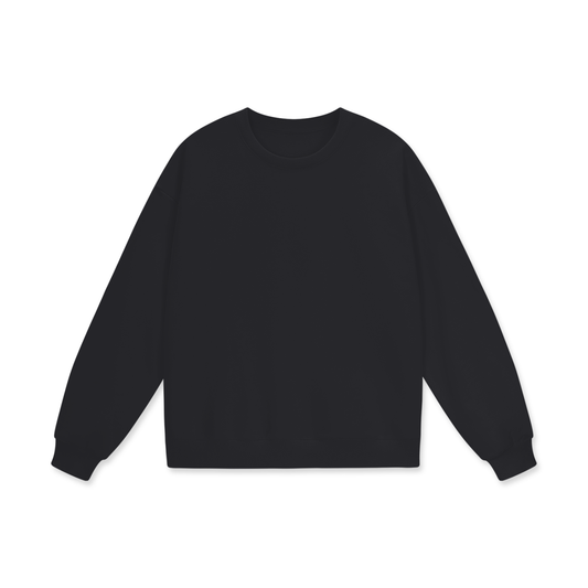 Streetwear Unisex Heavyweight Drop Shoulder Oversized Sweatshirt - Calzy Studios